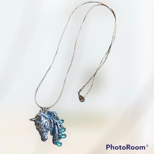 Horse Pendant Necklace